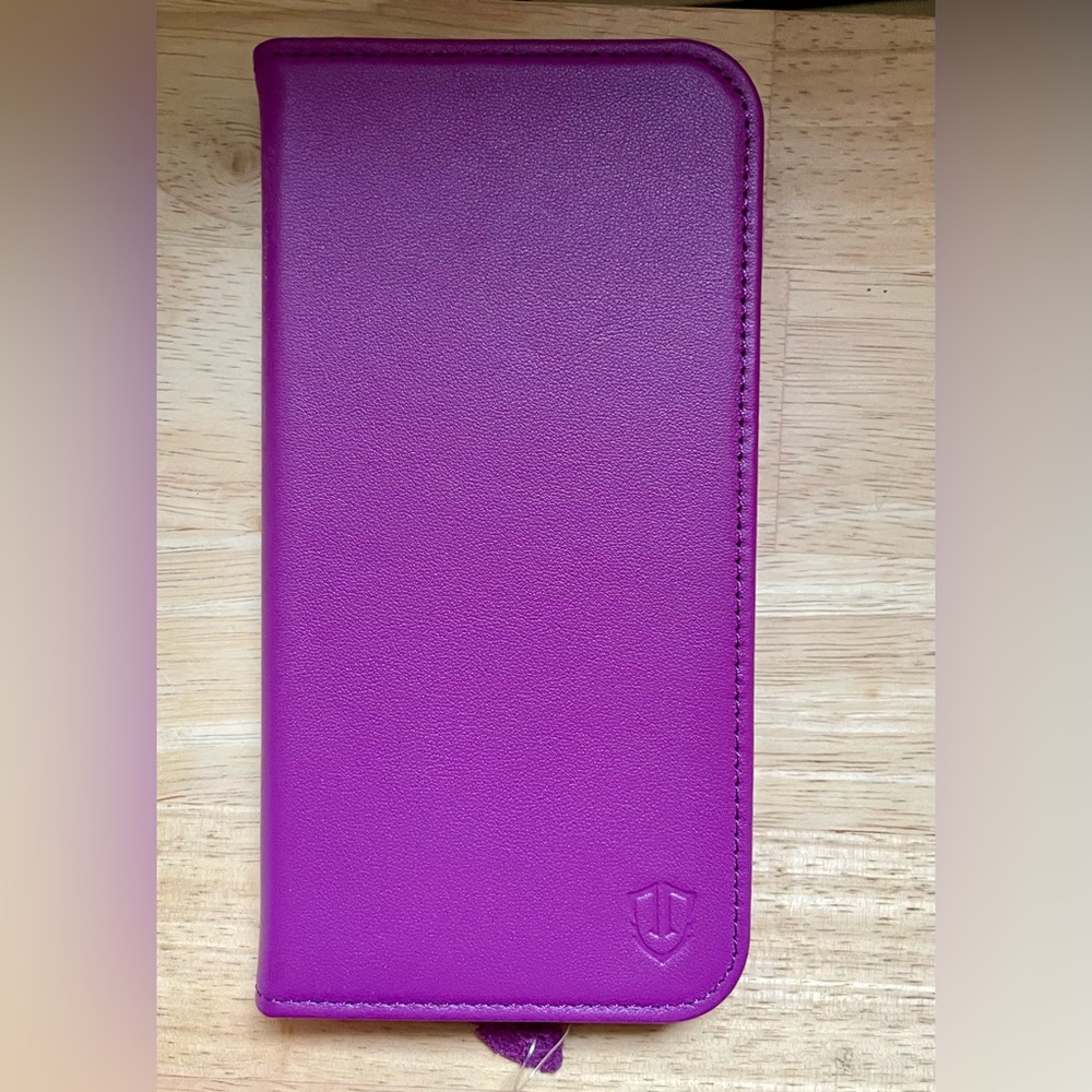 Shieldon iPhone Case - purple leather